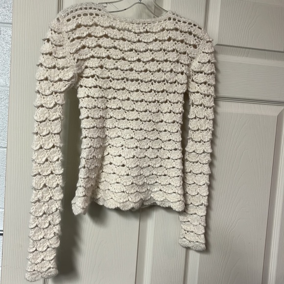 Stella Pardo Paris fitted gorgeous knit sweater - Picture 6 of 7